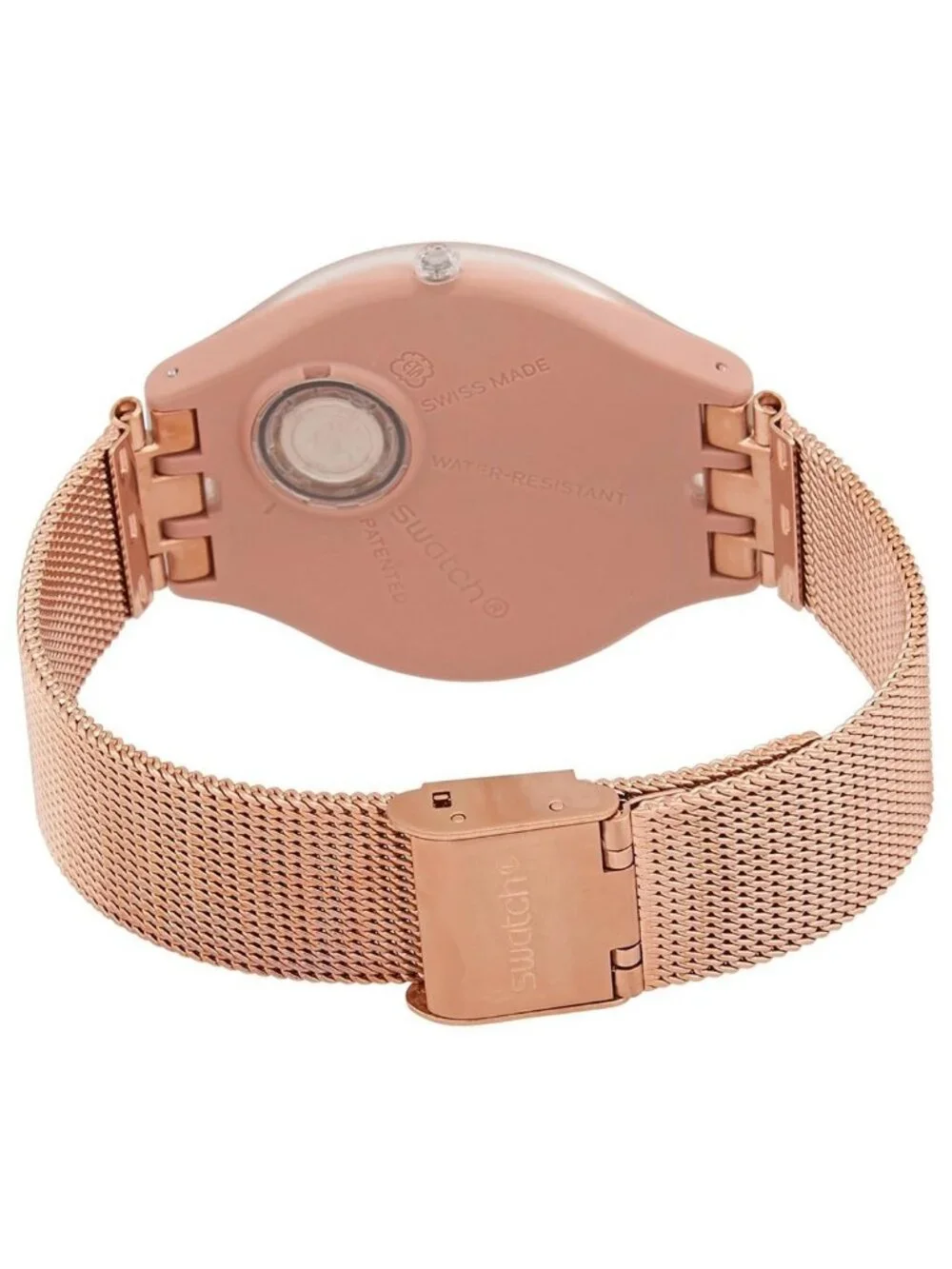 NWT Swatch Skinchic Quartz Pink Dial Ladies Watch
